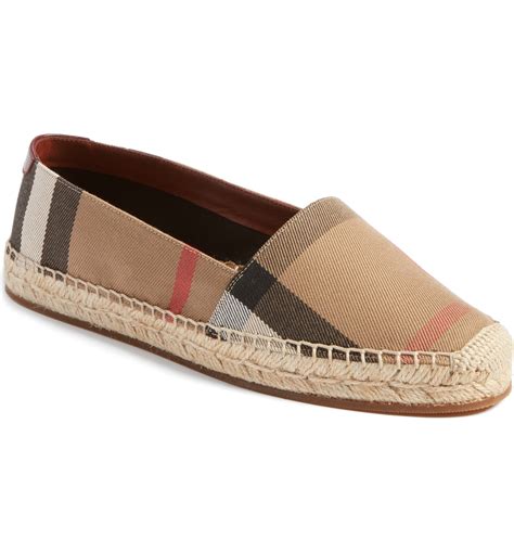 burberry espadrilles damen|burberry espadrille flats.